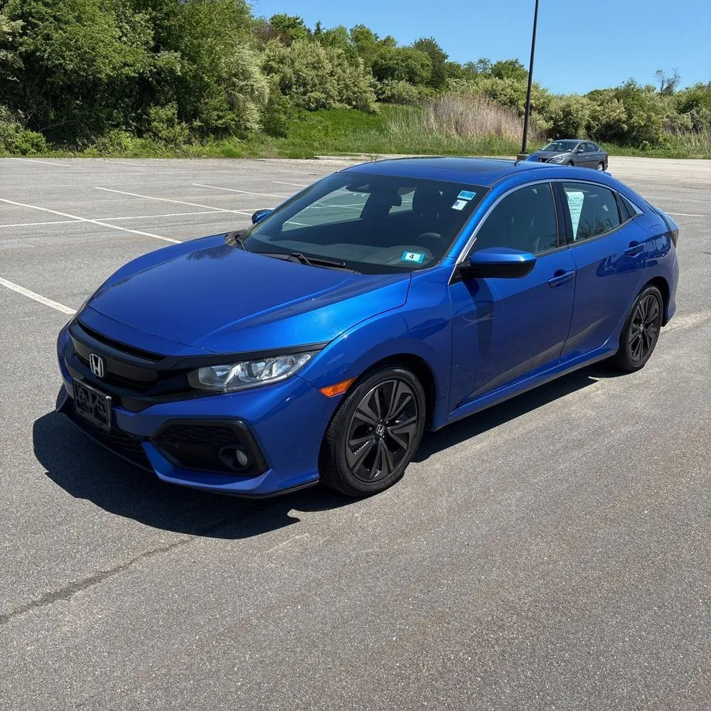 Blue 2017 Honda Civic EX for sale in Carlstadt, NJ
