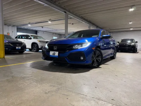 Blue 2017 Honda Civic EX for sale in Carlstadt, NJ