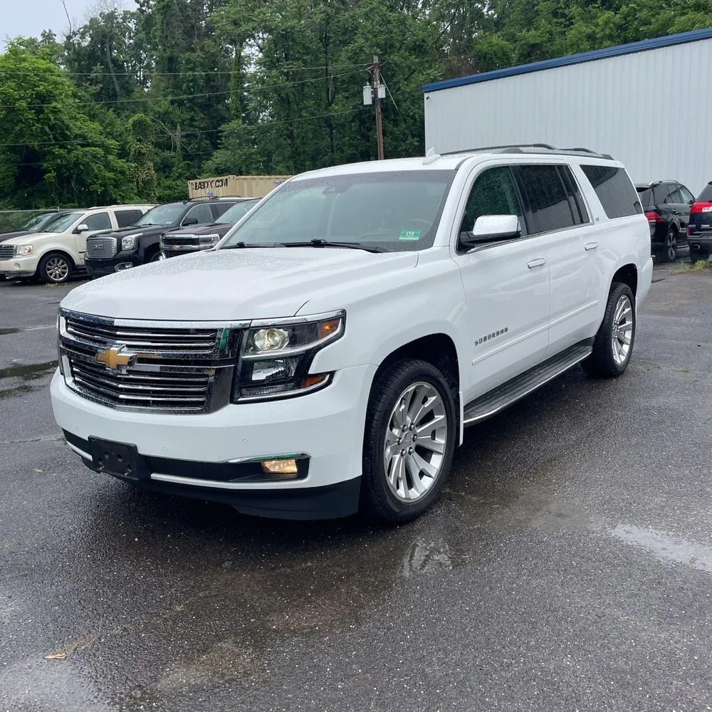 White 2016 Chevrolet Suburban LTZ for sale in Carlstadt, NJ