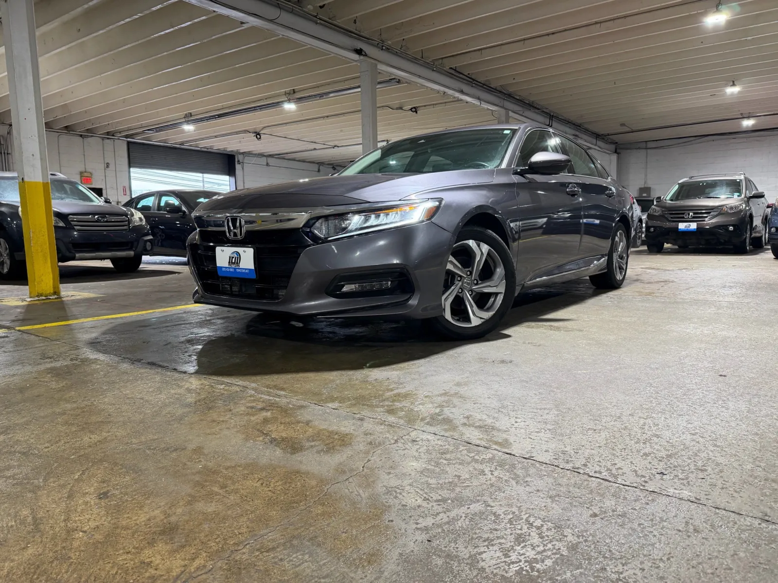 Silver 2018 Honda Accord EX-L for sale in Carlstadt, NJ