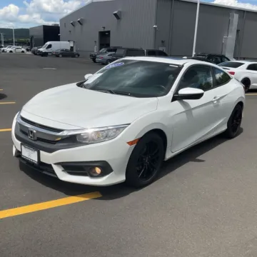 White 2017 Honda Civic EX-L for sale in Carlstadt, NJ