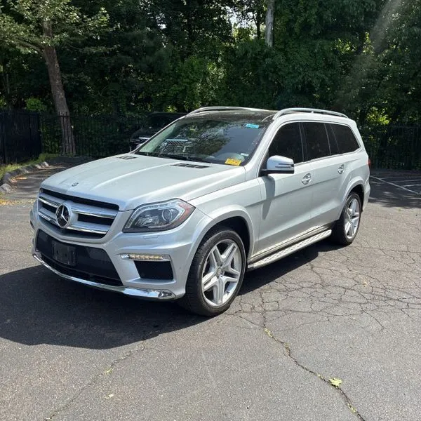 Silver 2016 Mercedes-Benz GL 550 4MATIC for sale in Carlstadt, NJ