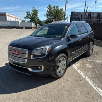 Black 2015 GMC Acadia Denali for sale in Carlstadt, NJ