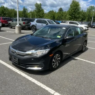 Black 2017 Honda Civic EX for sale in Carlstadt, NJ