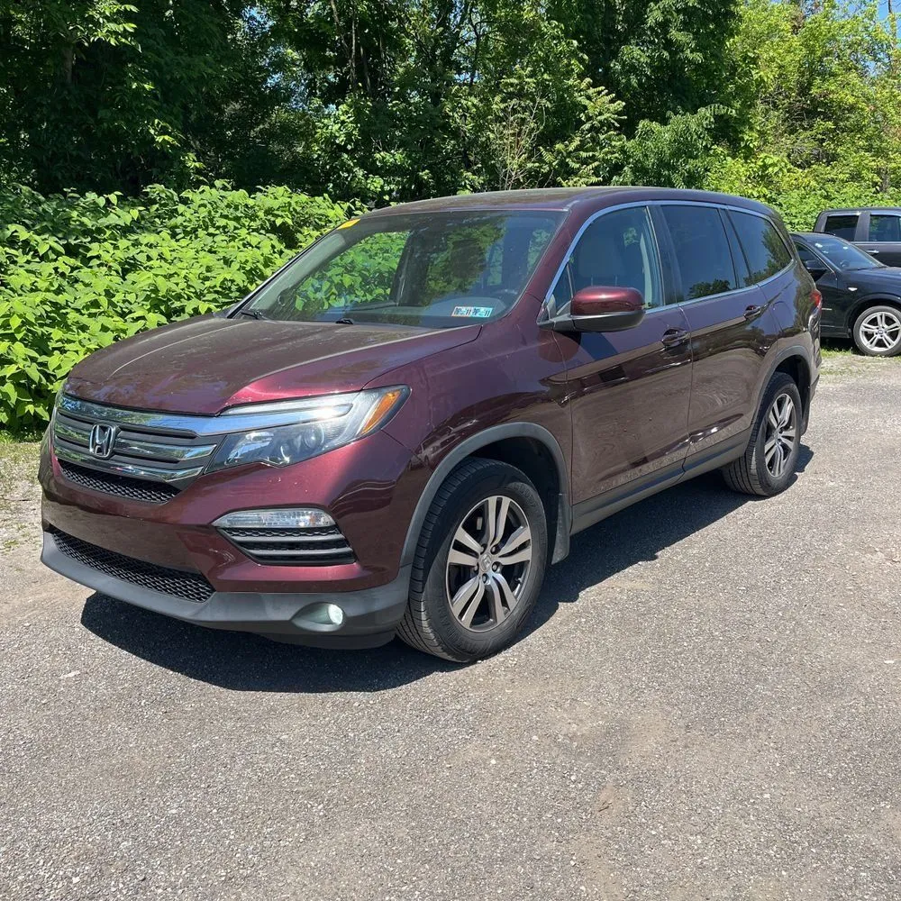 Red 2016 Honda Pilot EX-L for sale in Carlstadt, NJ