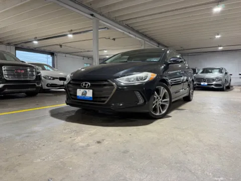 Black 2017 Hyundai Elantra Limited for sale in Carlstadt, NJ