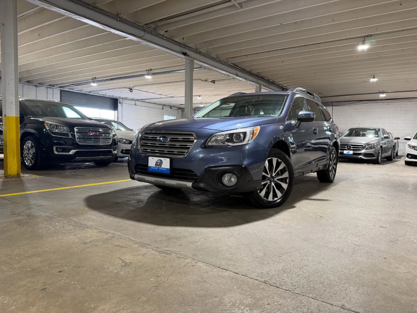 Blue 2016 Subaru Outback 2.5i Limited for sale in Carlstadt, NJ
