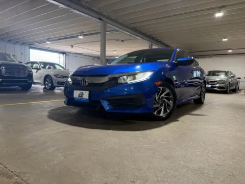 Blue 2017 Honda Civic EX for sale in Carlstadt, NJ