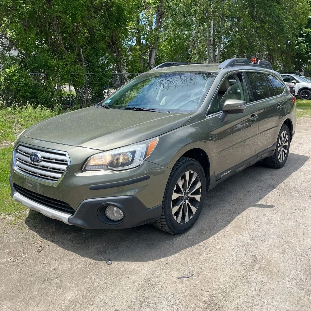 Green 2015 Subaru Outback 2.5i Limited for sale in Carlstadt, NJ