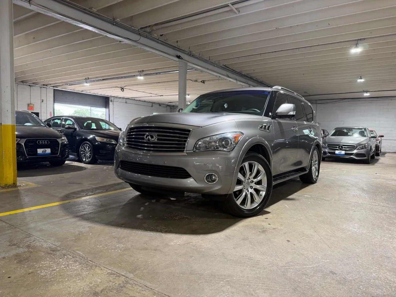 Gray 2014 INFINITI QX80 for sale in Carlstadt, NJ