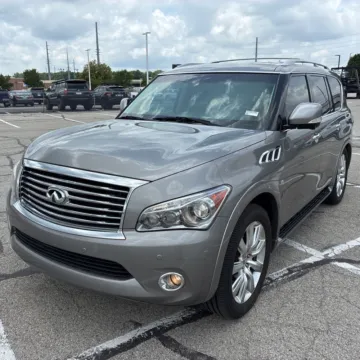Gray 2014 INFINITI QX80 for sale in Carlstadt, NJ