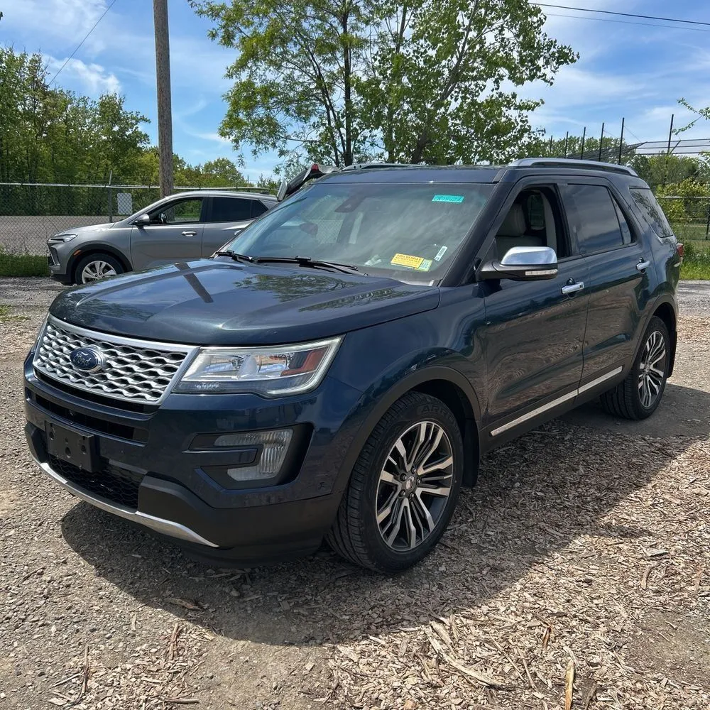 Blue 2017 Ford Explorer Platinum for sale in Carlstadt, NJ