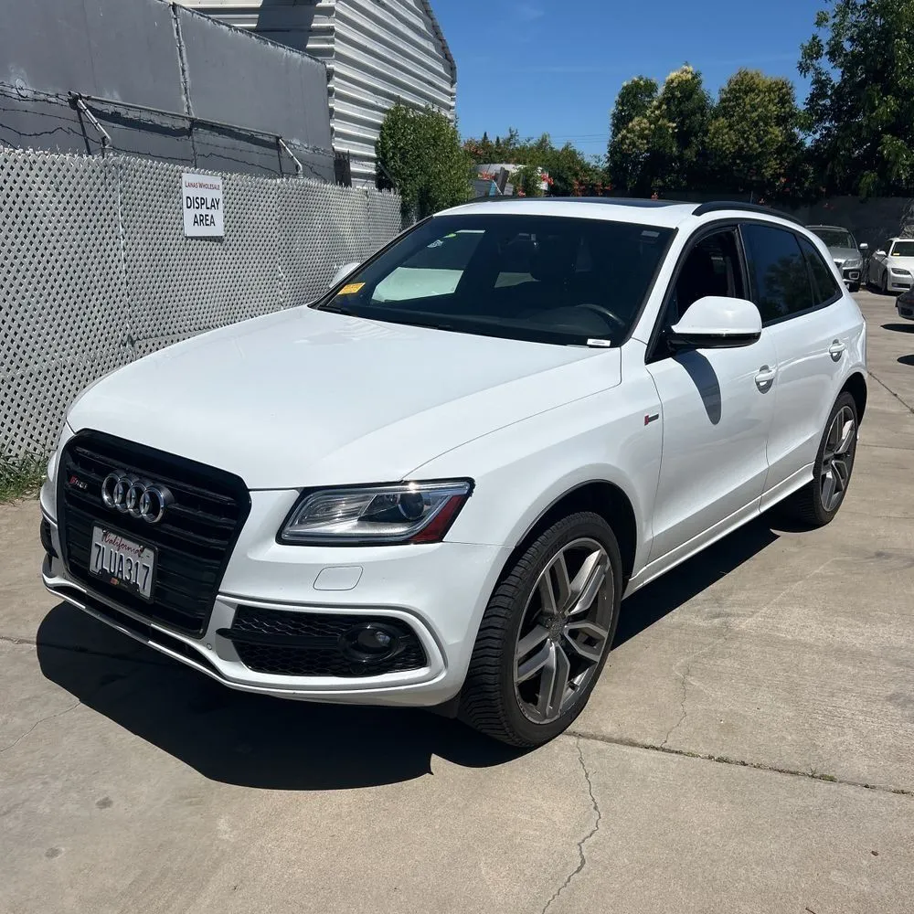 White 2015 Audi SQ5 3.0T Premium Plus for sale in Carlstadt, NJ
