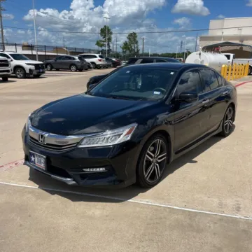 Black 2017 Honda Accord Touring V6 for sale in Carlstadt, NJ