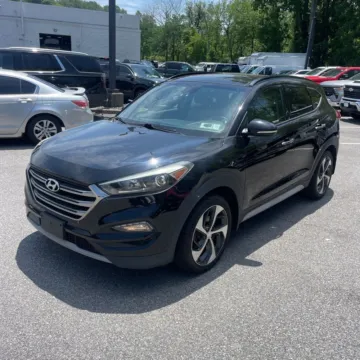 Black 2017 Hyundai Tucson Limited for sale in Carlstadt, NJ