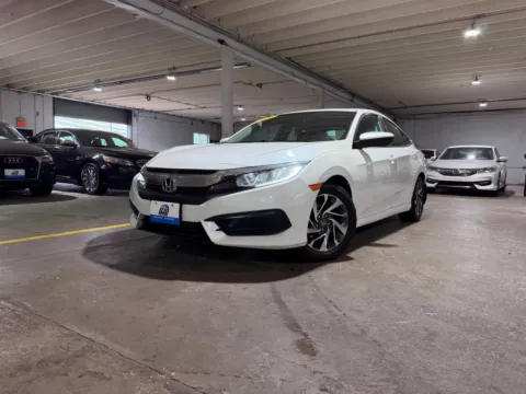 White 2017 Honda Civic EX for sale in Carlstadt, NJ
