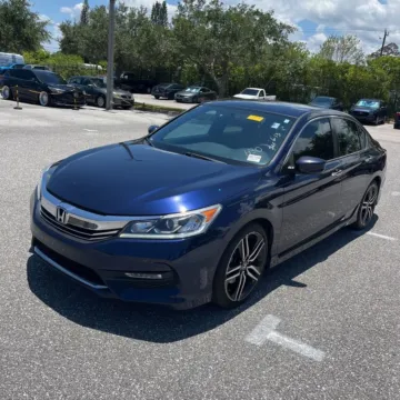 Blue 2017 Honda Accord Sport for sale in Carlstadt, NJ