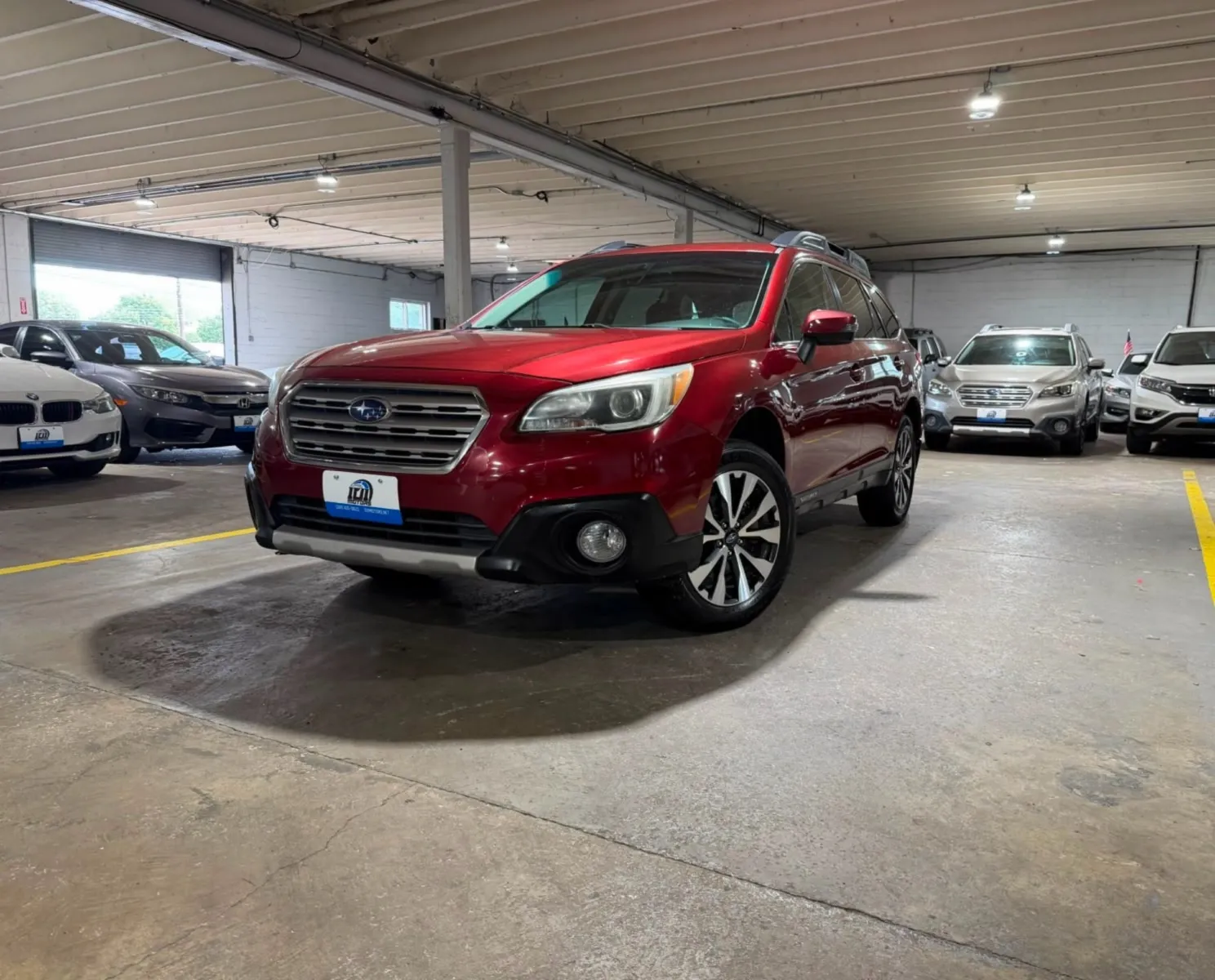 Red 2015 Subaru Outback 2.5i Limited for sale in Carlstadt, NJ