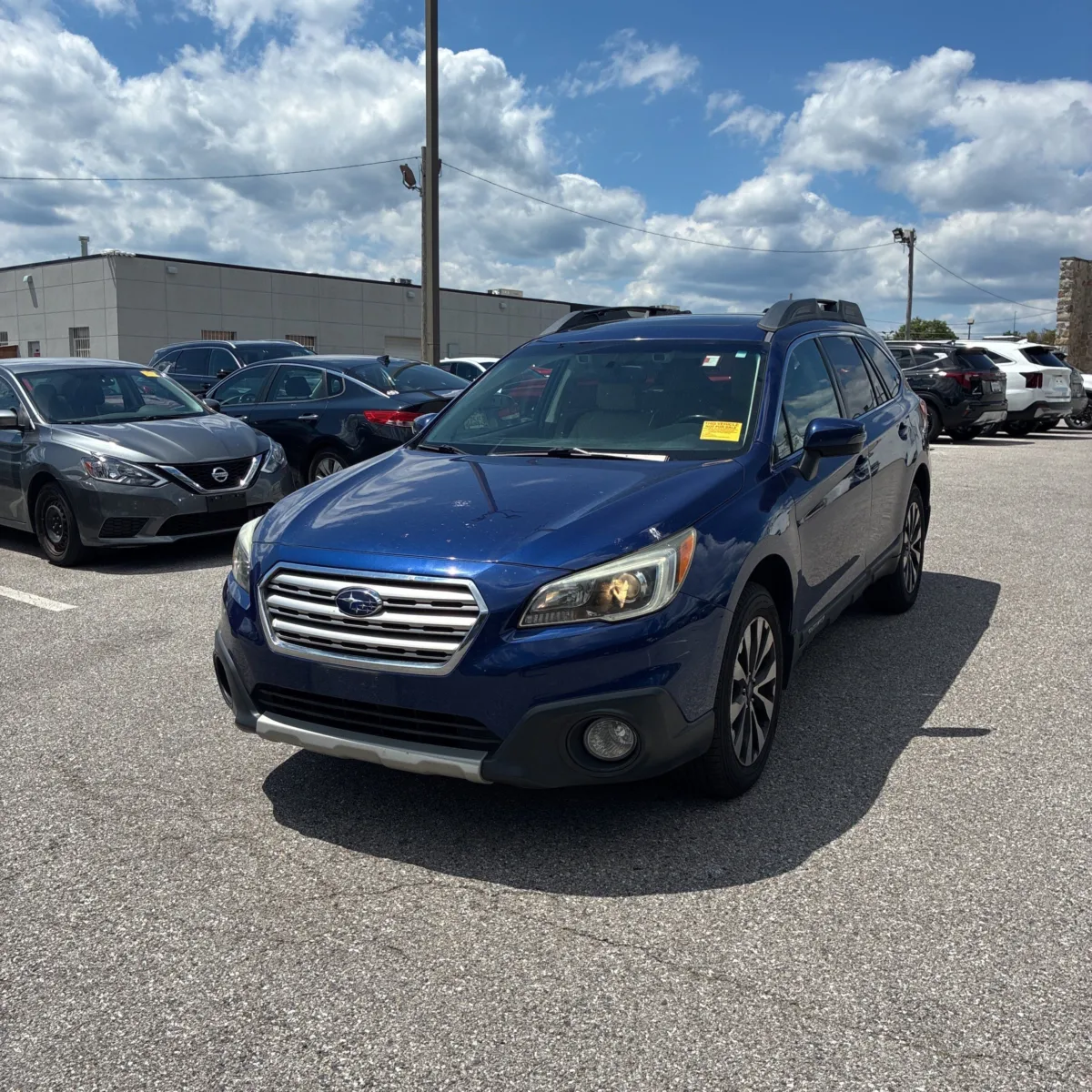 Blue 2016 Subaru Outback 2.5i Limited for sale in Carlstadt, NJ