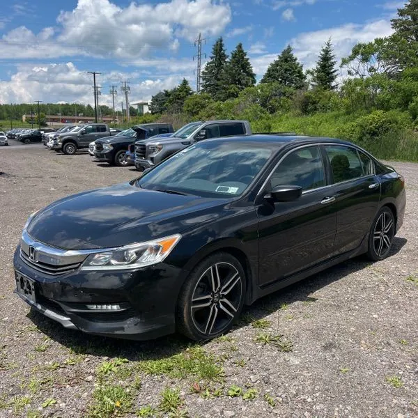 Black 2017 Honda Accord Sport SE for sale in Carlstadt, NJ