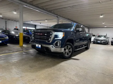 Blue 2020 GMC Sierra 1500 4WD Crew Cab Short Box SLT for sale in Carlstadt, NJ