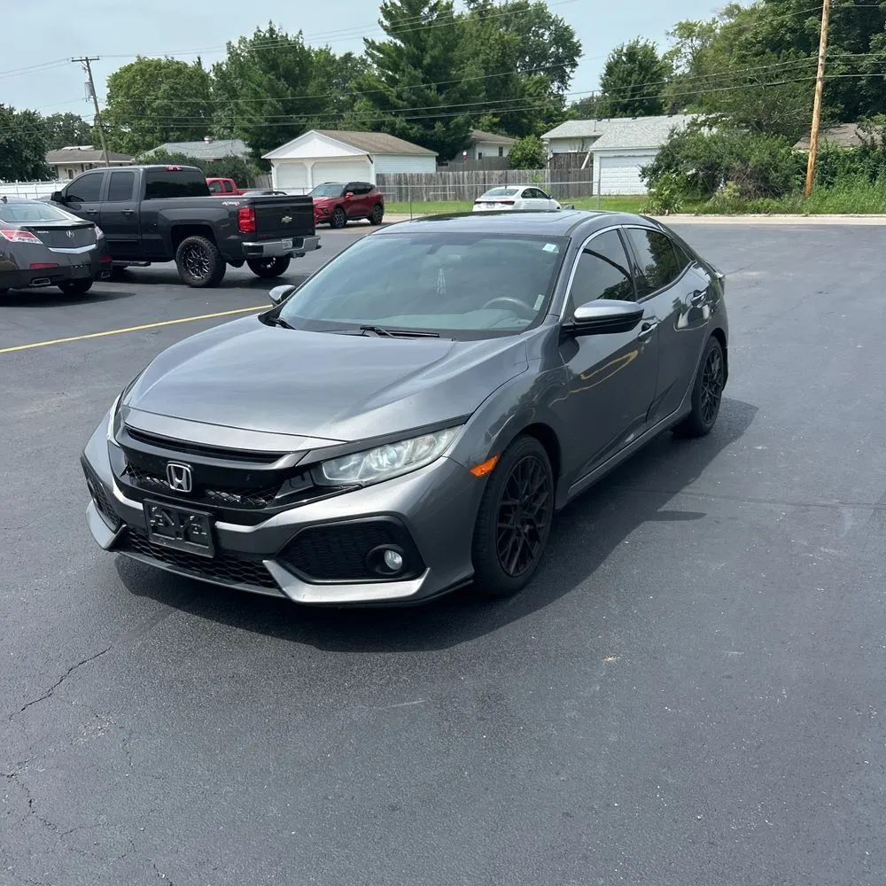 Silver 2017 Honda Civic EX for sale in Carlstadt, NJ