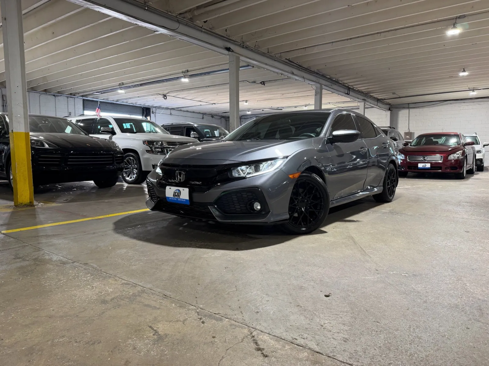 Silver 2017 Honda Civic EX for sale in Carlstadt, NJ