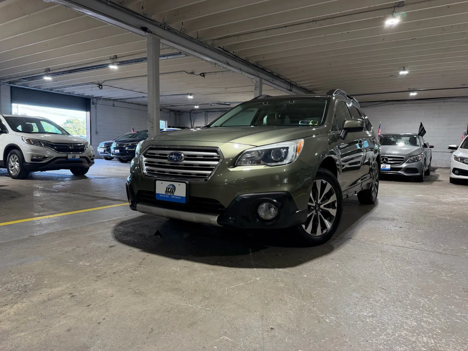Green 2016 Subaru Outback 2.5i Limited for sale in Carlstadt, NJ