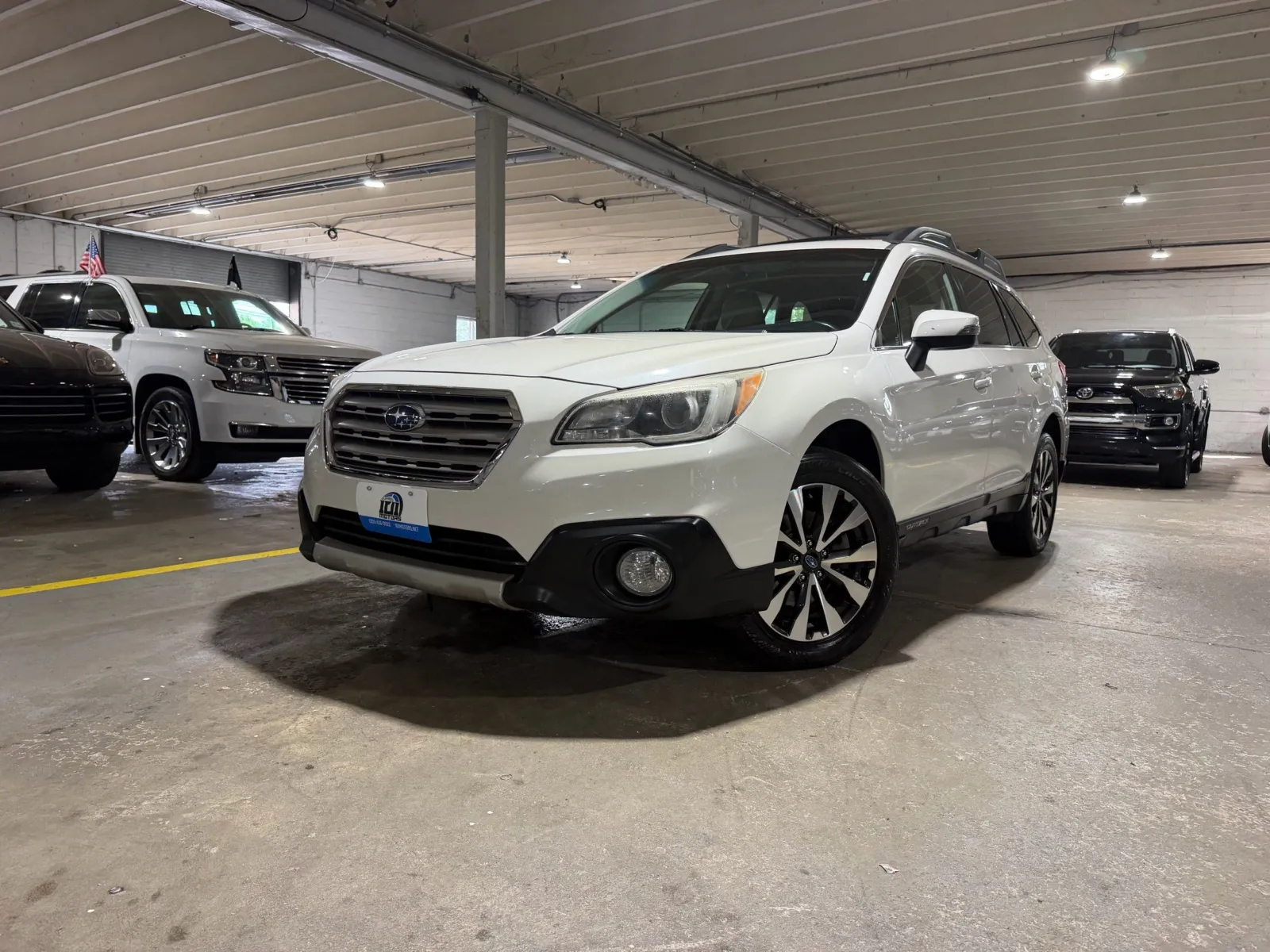 White 2015 Subaru Outback 2.5i Limited for sale in Carlstadt, NJ