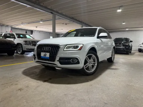 White 2017 Audi Q5 3.0T Premium Plus for sale in Carlstadt, NJ