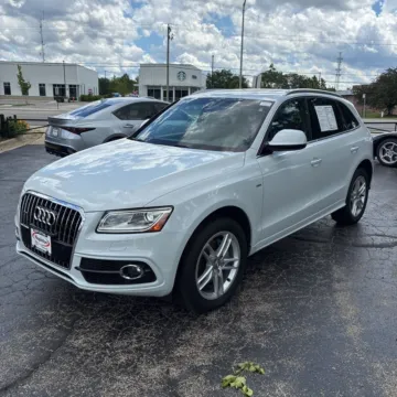 White 2017 Audi Q5 3.0T Premium Plus for sale in Carlstadt, NJ