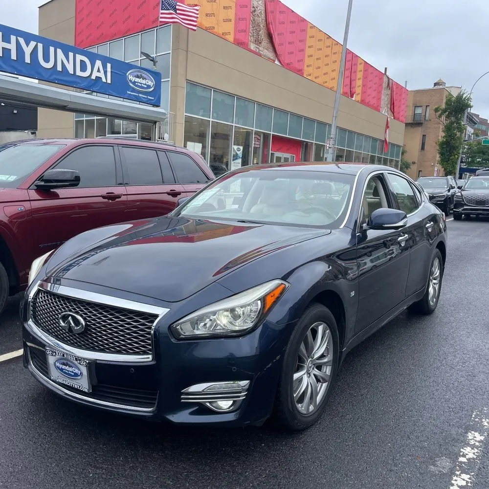 Blue 2015 INFINITI Q70 3.7X for sale in Carlstadt, NJ