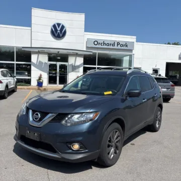Blue 2016 Nissan Rogue SL for sale in Carlstadt, NJ