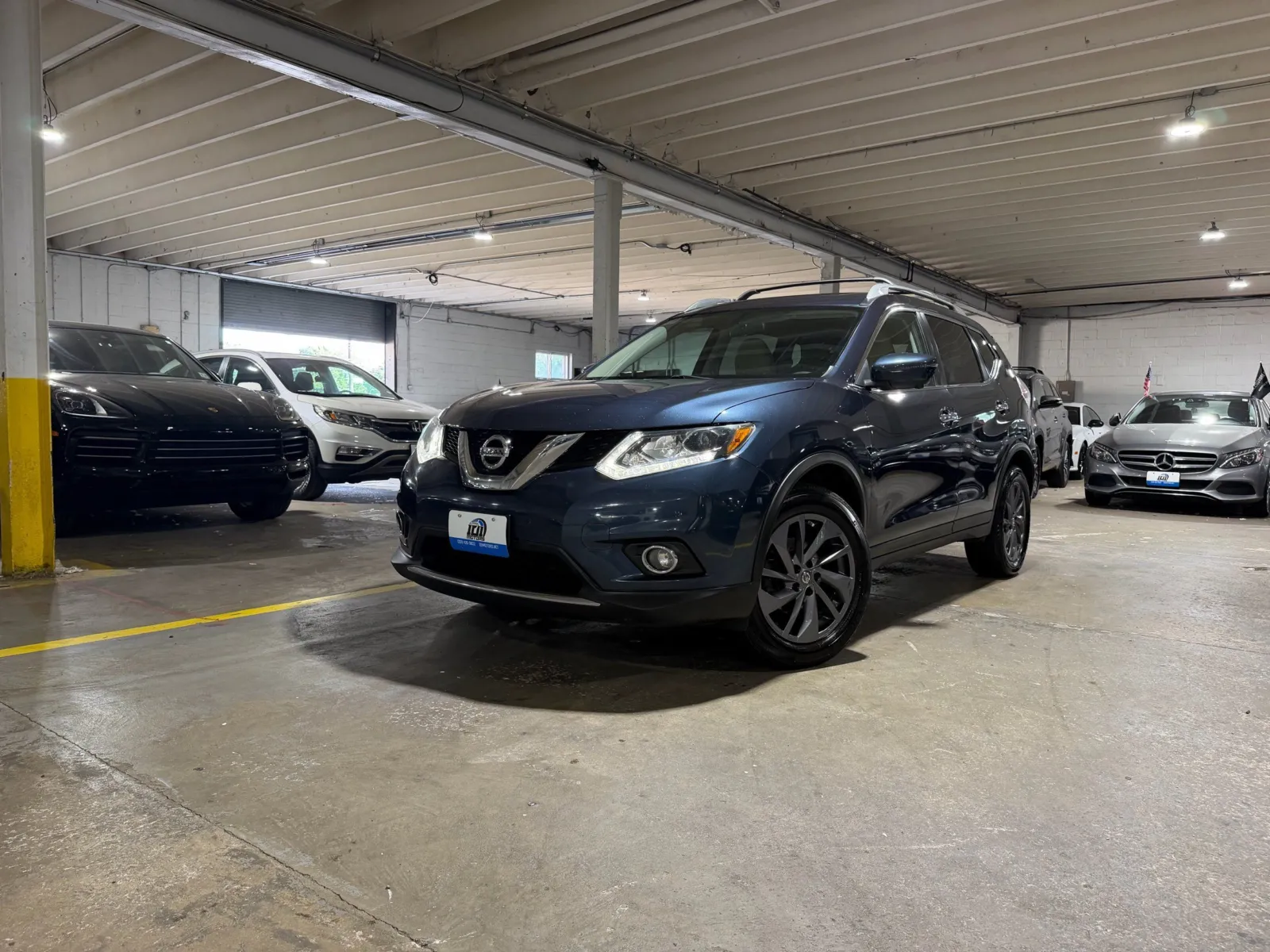 Blue 2016 Nissan Rogue SL for sale in Carlstadt, NJ