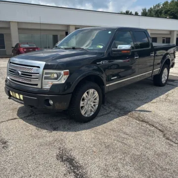 Black 2013 Ford F-150 Platinum for sale in Carlstadt, NJ