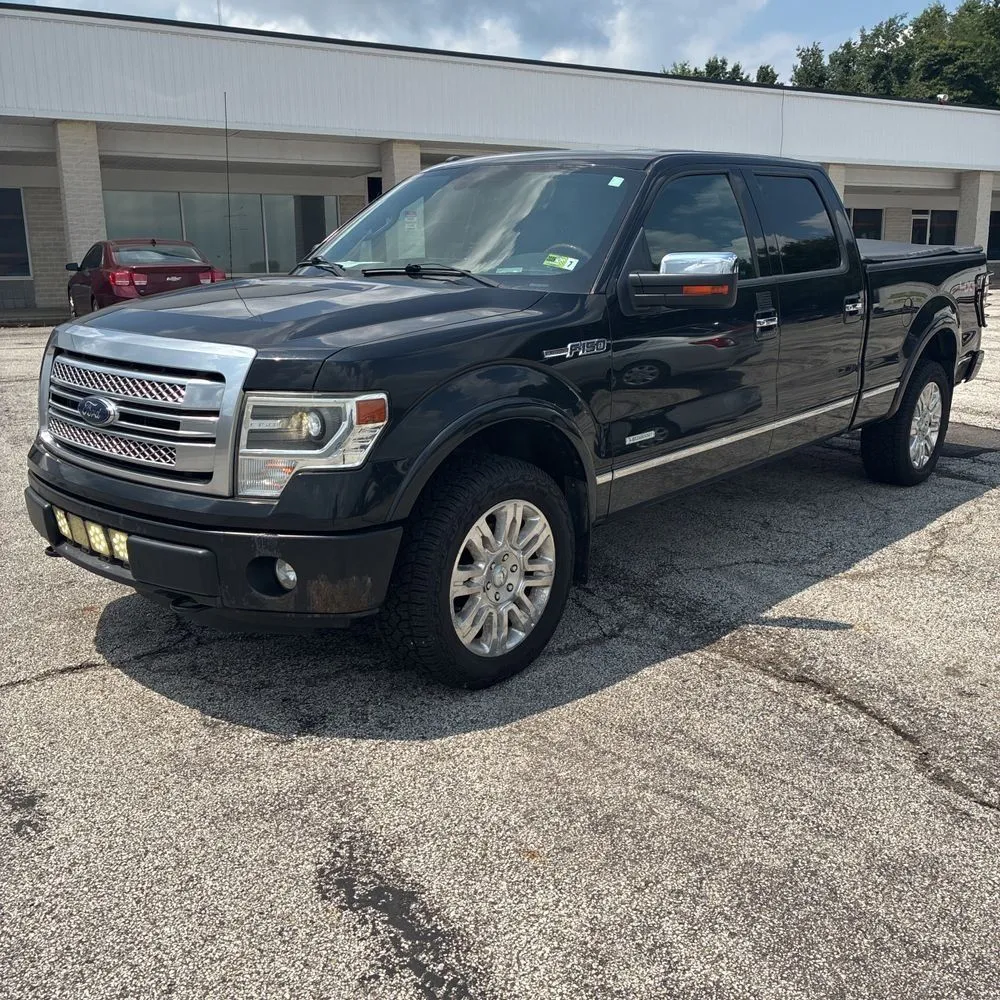 Black 2013 Ford F-150 Platinum for sale in Carlstadt, NJ