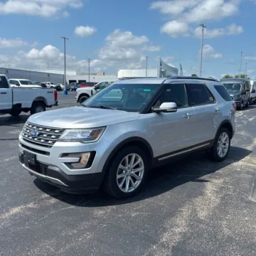 Silver 2016 Ford Explorer Limited for sale in Carlstadt, NJ