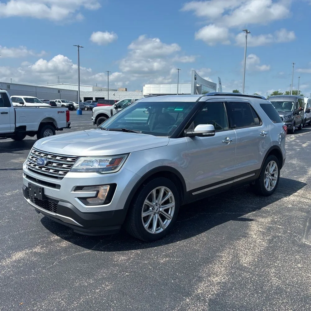 Silver 2016 Ford Explorer Limited for sale in Carlstadt, NJ