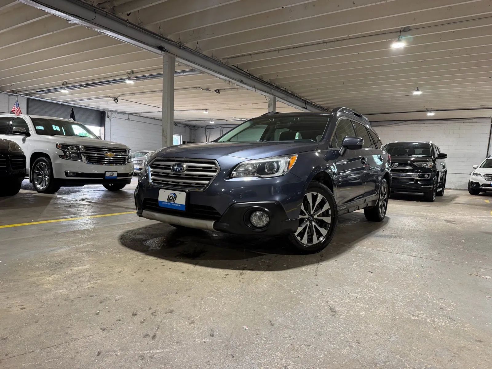 Blue 2017 Subaru Outback 2.5i Limited for sale in Carlstadt, NJ