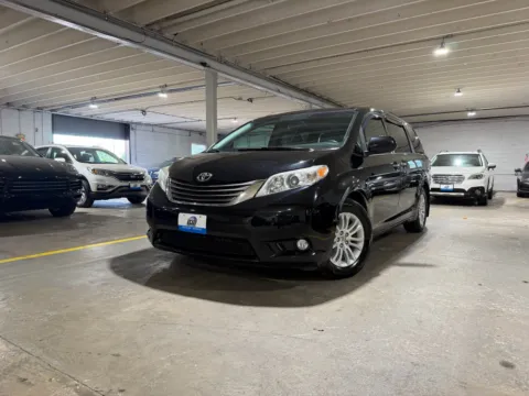 Black 2016 Toyota Sienna XLE 8 Passenger for sale in Carlstadt, NJ