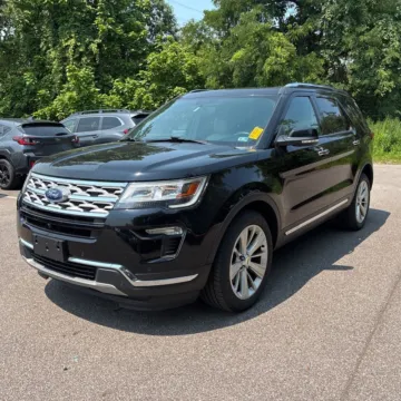 Black 2018 Ford Explorer Limited for sale in Carlstadt, NJ