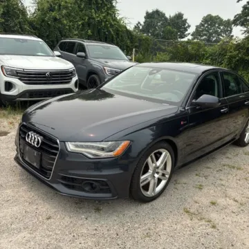 Black 2015 Audi A6 3.0T Premium Plus for sale in Carlstadt, NJ