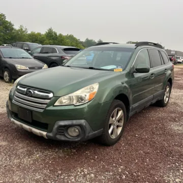 Green 2014 Subaru Outback 2.5i Limited for sale in Carlstadt, NJ