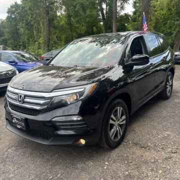 Black 2016 Honda Pilot EX-L for sale in Carlstadt, NJ