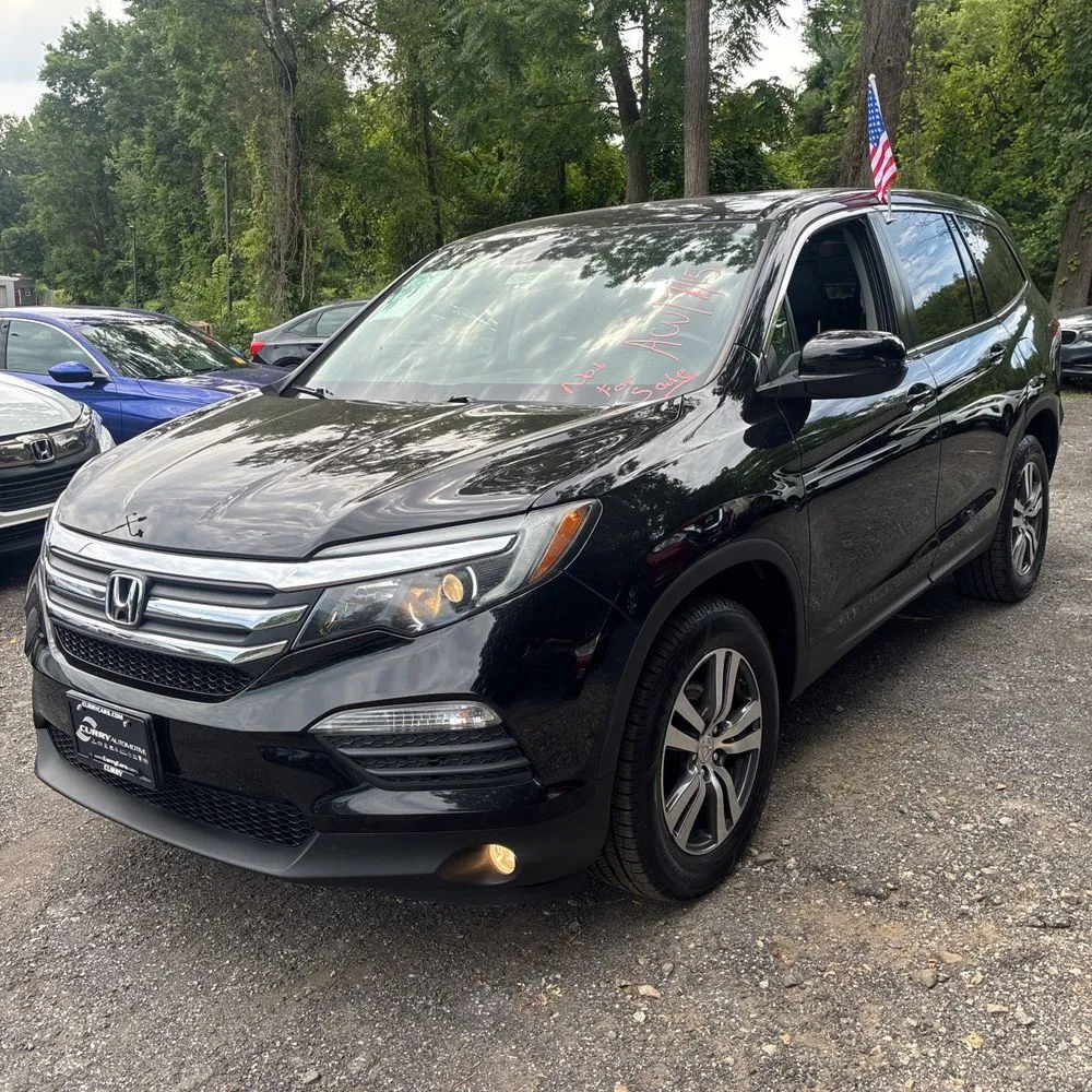 Black 2016 Honda Pilot EX-L for sale in Carlstadt, NJ