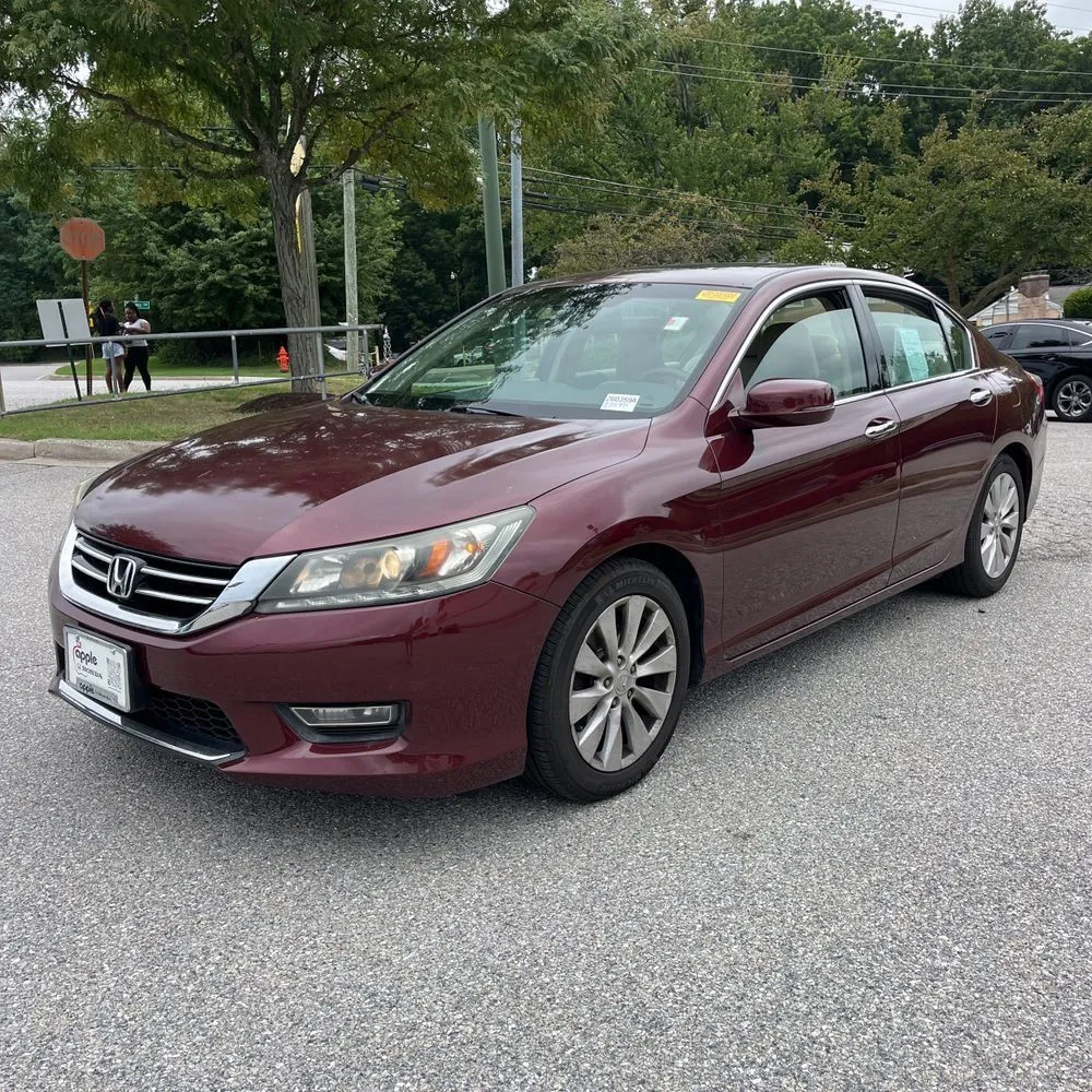 Red 2013 Honda Accord EX-L V-6 for sale in Carlstadt, NJ