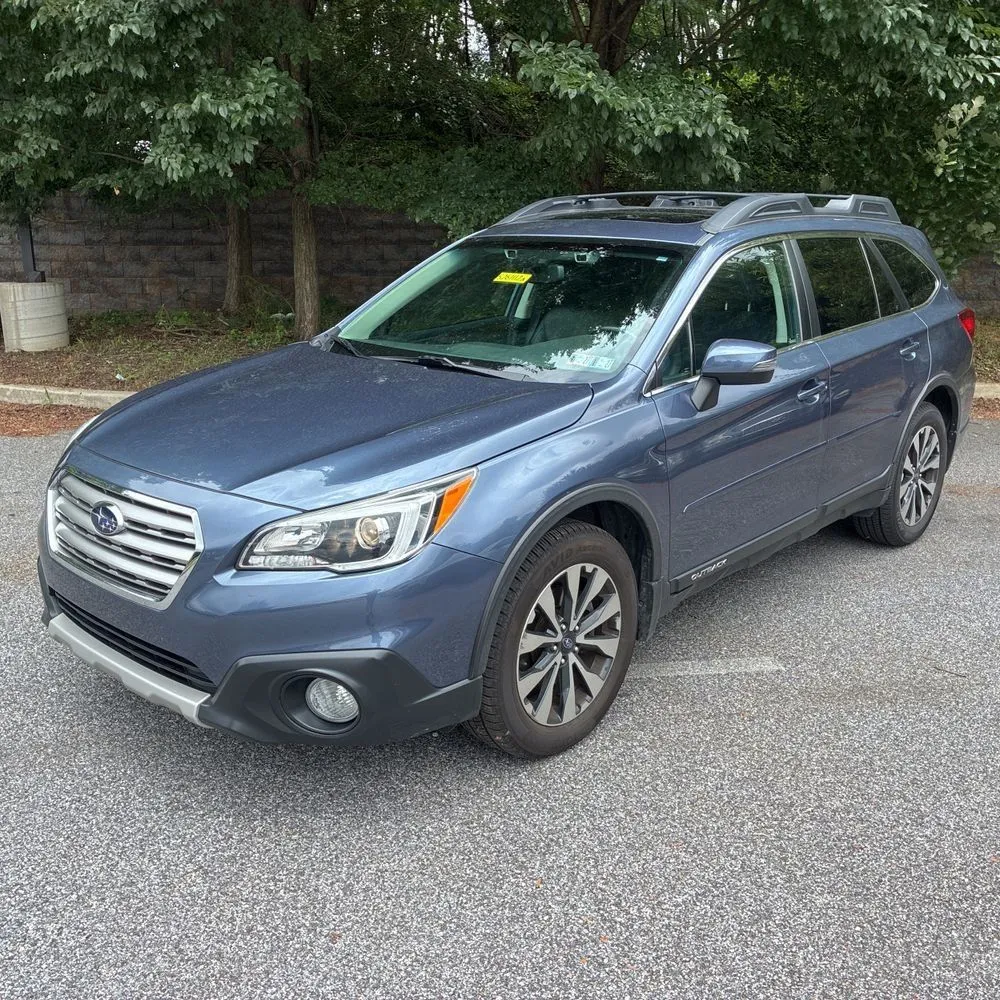 Blue 2015 Subaru Outback 2.5i Limited for sale in Carlstadt, NJ