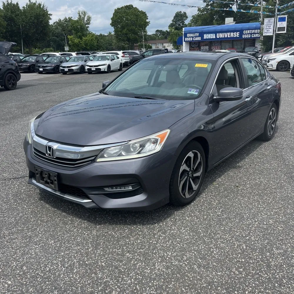 Silver 2017 Honda Accord EX-L for sale in Carlstadt, NJ
