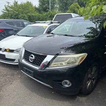 Black 2014 Nissan Pathfinder Platinum for sale in Carlstadt, NJ