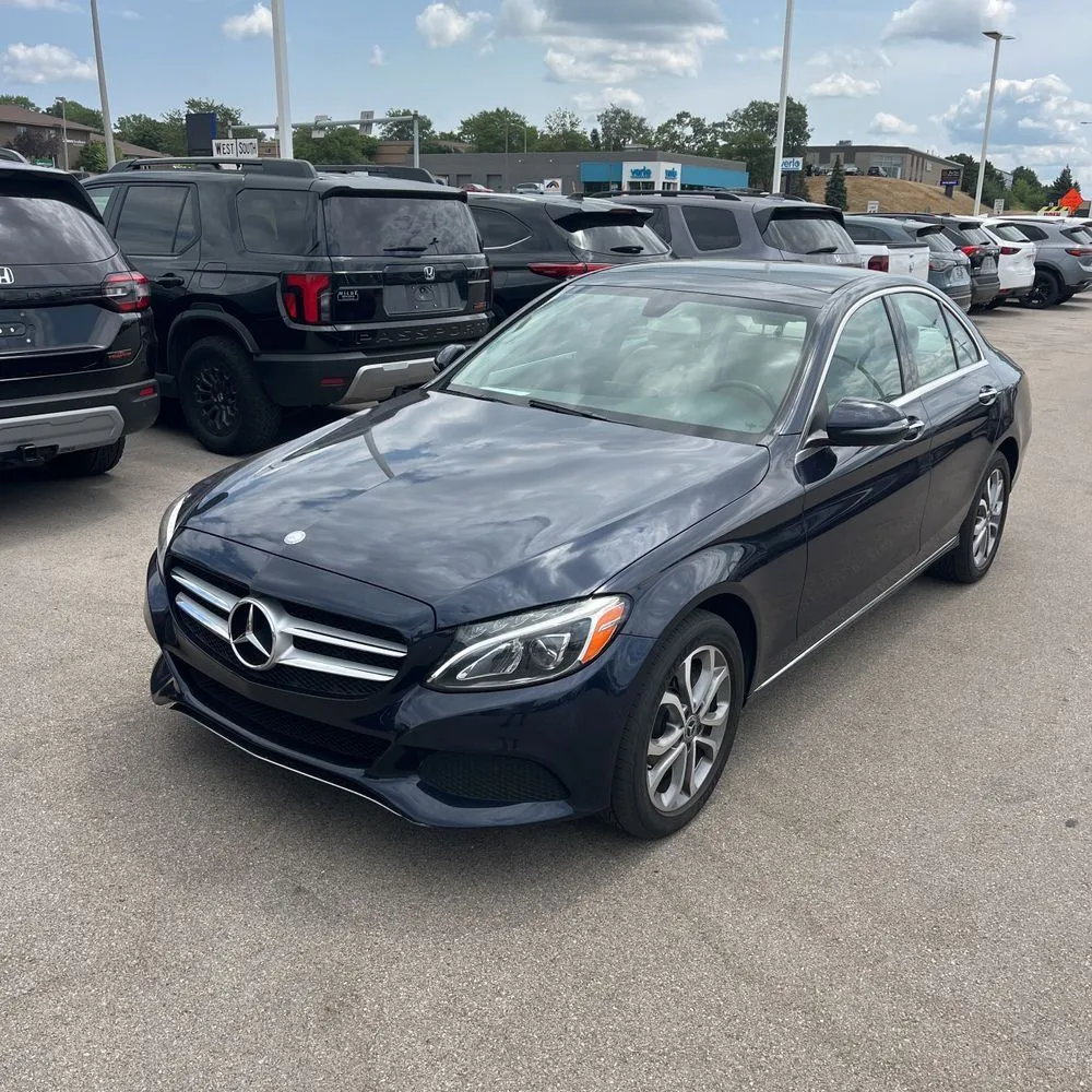 Gray 2017 Mercedes-Benz C 300 4MATIC for sale in Carlstadt, NJ